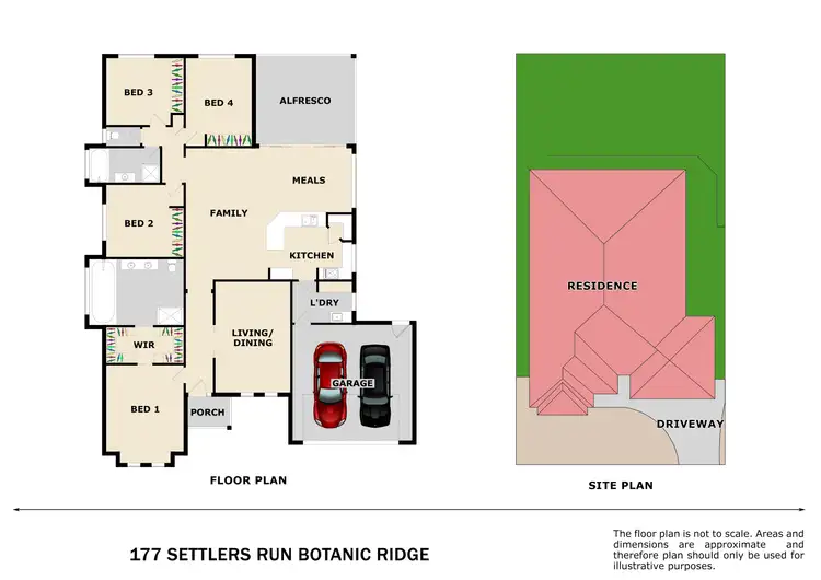 Floorplan of Homely house listing, 177 Settlers Run, Botanic Ridge VIC 3977