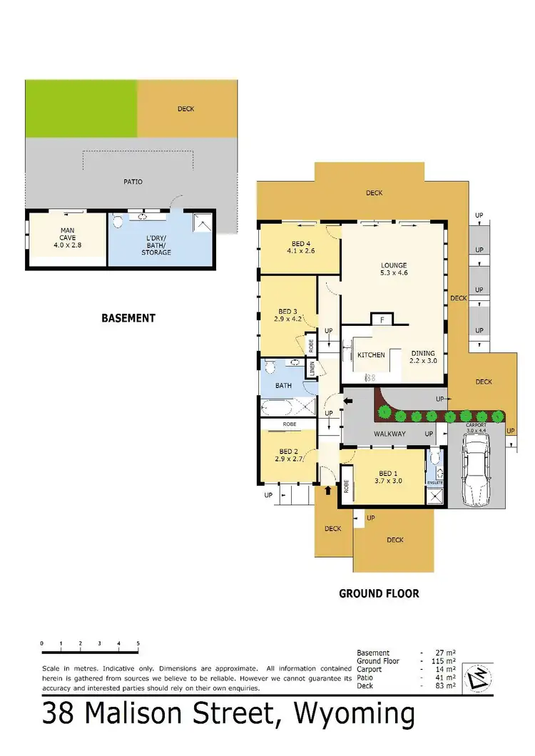 Floorplan of Homely house listing, 38 Malison Street, Wyoming NSW 2250