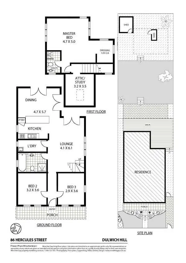 Floorplan of Homely house listing, 86 Hercules Street, Dulwich Hill NSW 2203