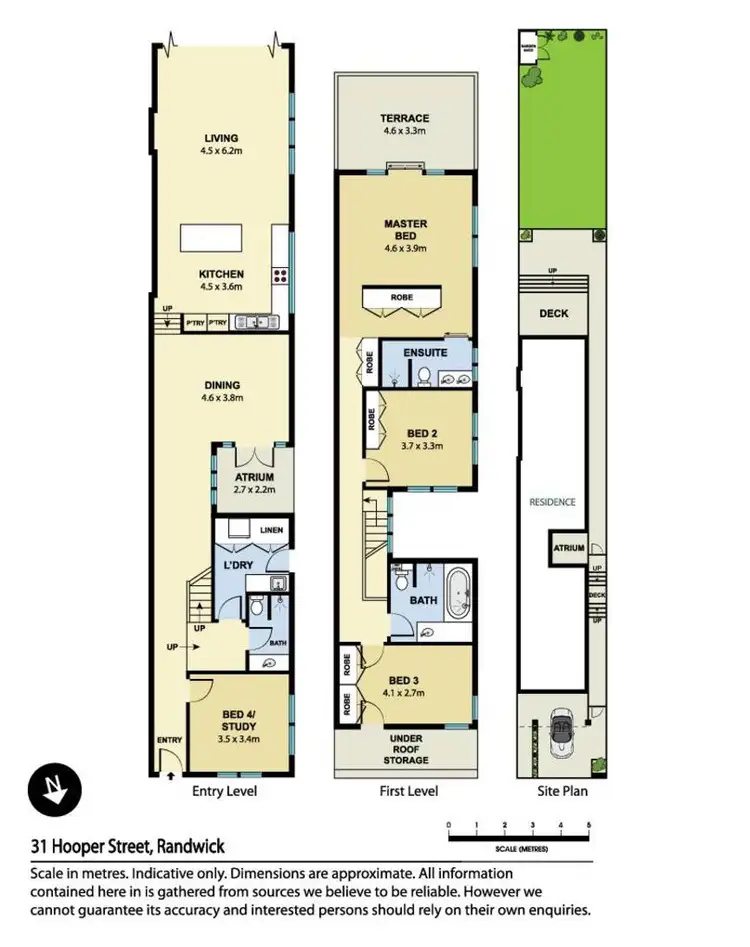 Floorplan of Homely house listing, 31 Hooper Street, Randwick NSW 2031