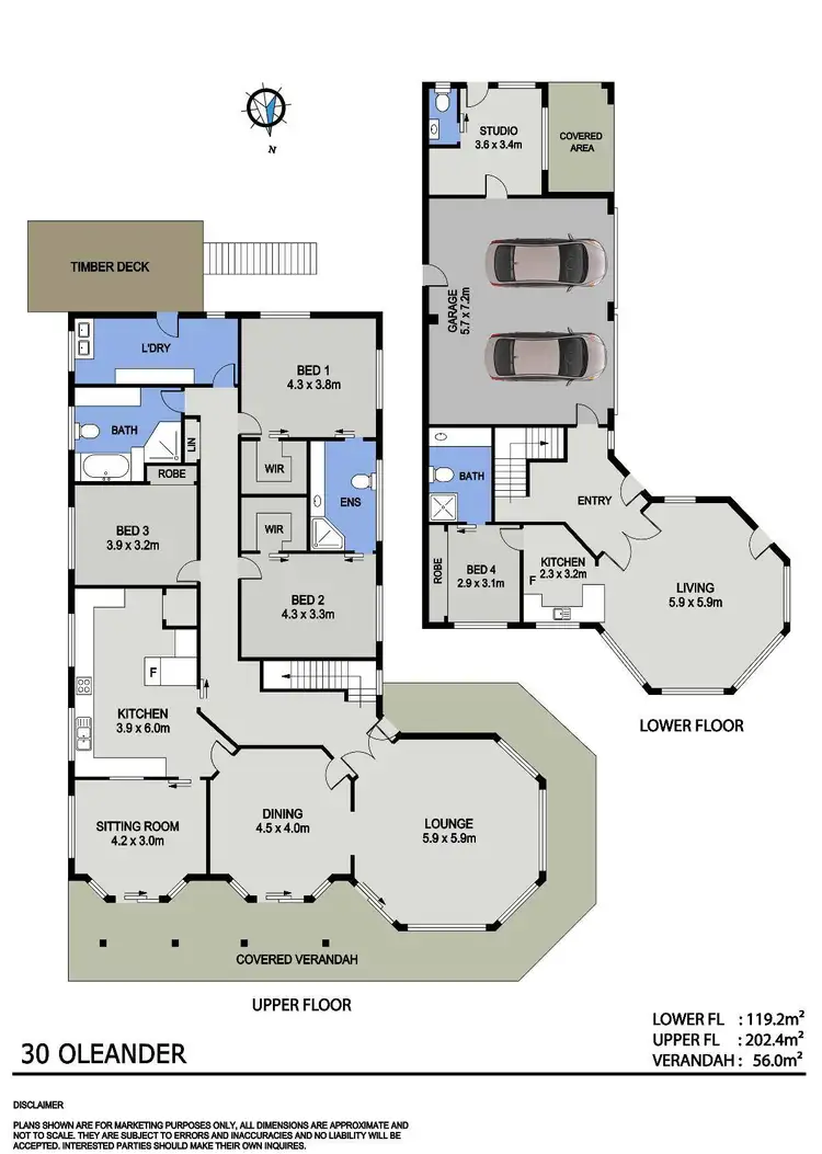 Floorplan of Homely house listing, 30 Oleander Avenue, Port Macquarie NSW 2444