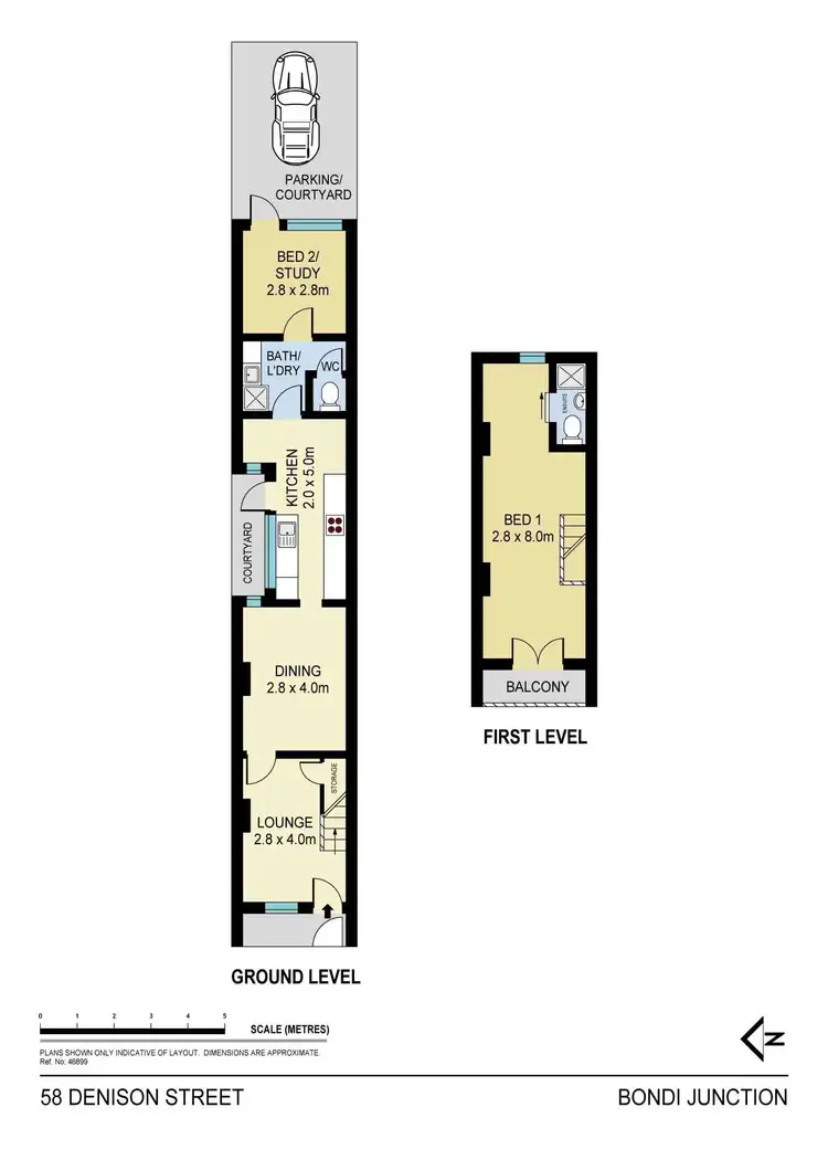 Floorplan of Homely house listing, 58 Denison Street, Bondi Junction NSW 2022