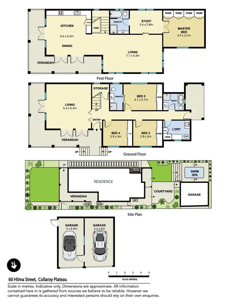 Floorplan of Homely house listing, 60 Hilma Street, Collaroy Plateau NSW 2097