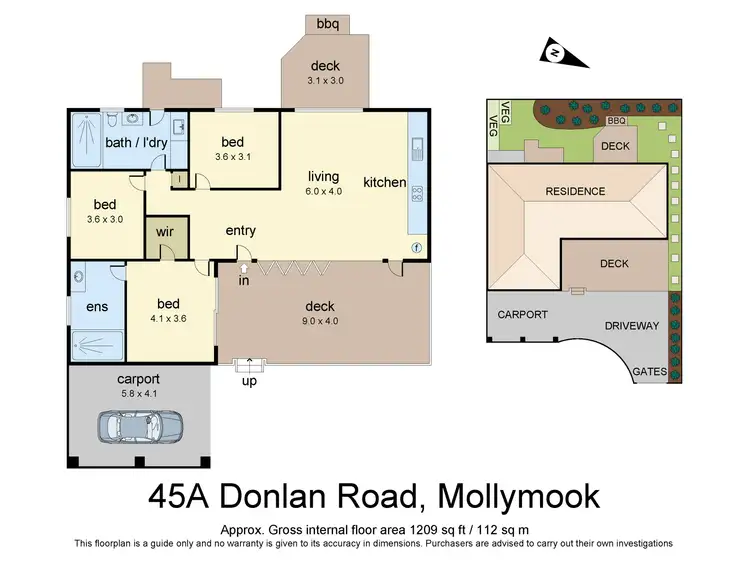 Floorplan of Homely house listing, 45A Donlan Road, Mollymook NSW 2539