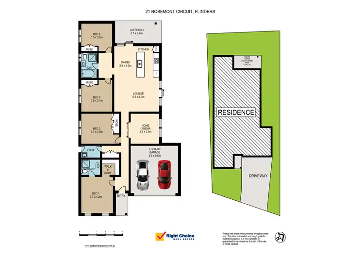 Floorplan of Homely house listing, 21 Rosemont Circuit, Flinders NSW 2529