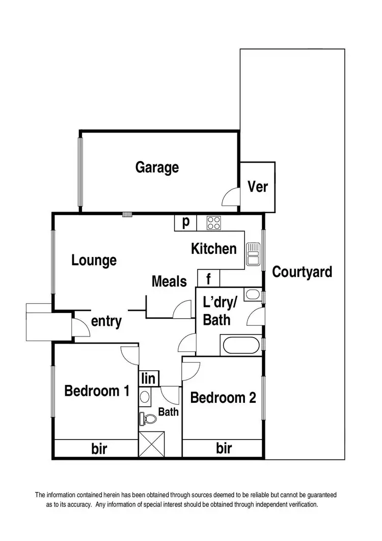Floorplan of Homely unit listing, 3/1-3 Lakeside Avenue, Reservoir VIC 3073