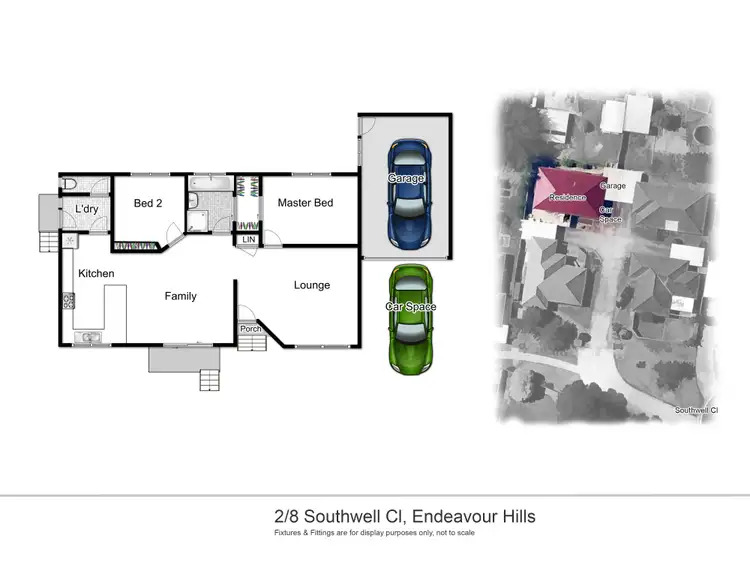 Floorplan of Homely house listing, 2/8 Southwell Close, Endeavour Hills VIC 3802