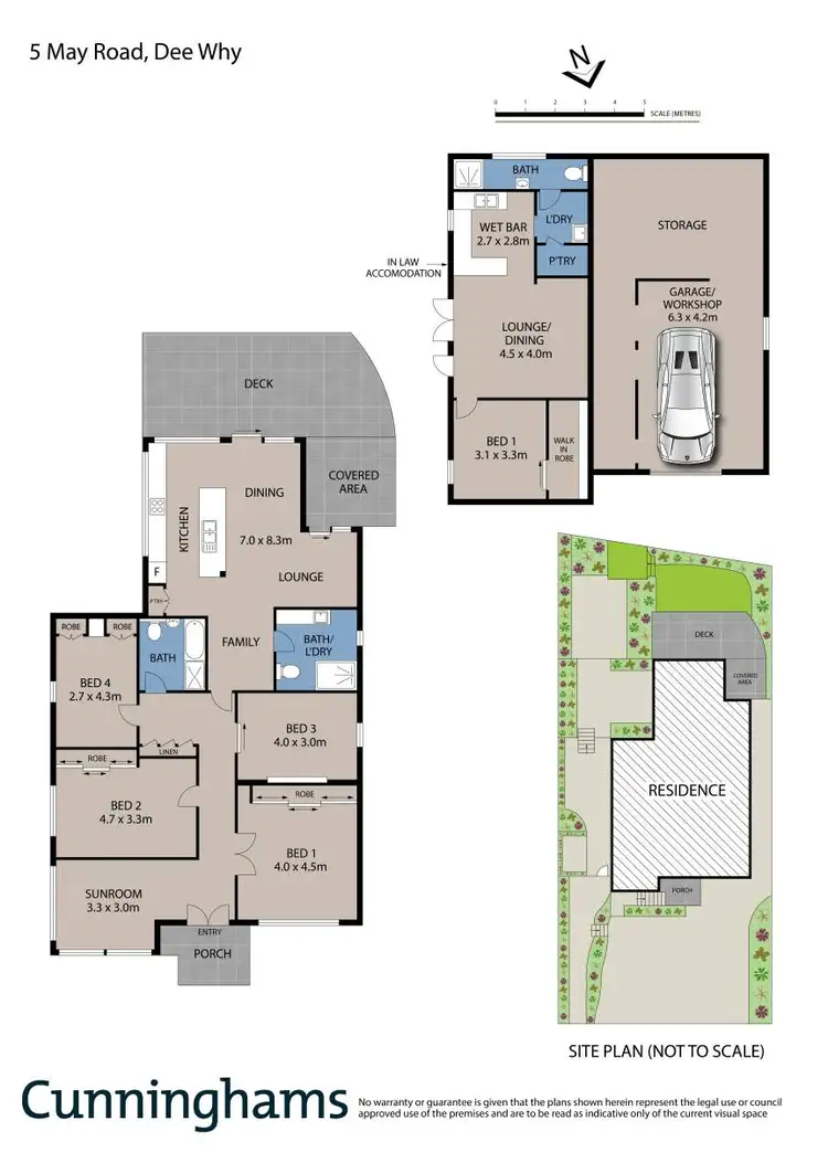 Floorplan of Homely house listing, 5 May Road, Dee Why NSW 2099