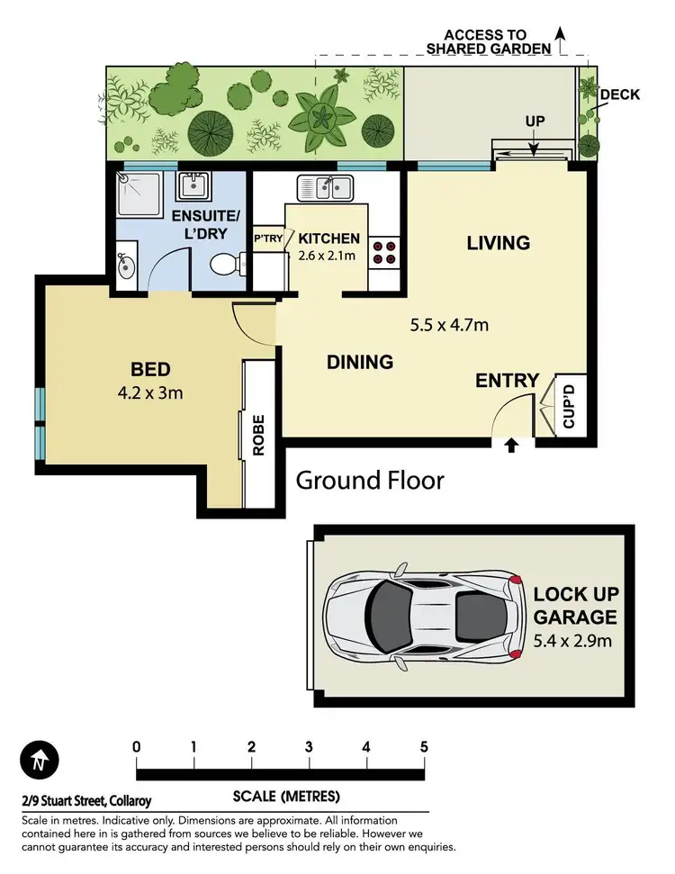Floorplan of Homely apartment listing, 2/9 Stuart Street, Collaroy NSW 2097