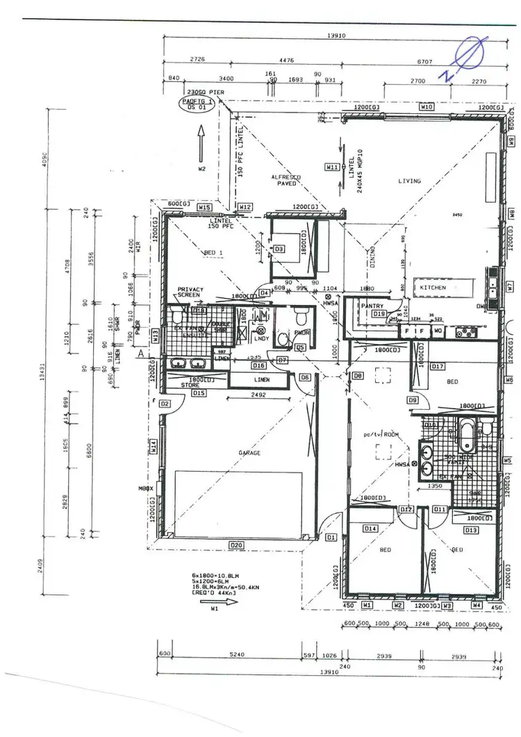 Floorplan of Homely house listing, 4 Christensen Street, Spreyton TAS 7310