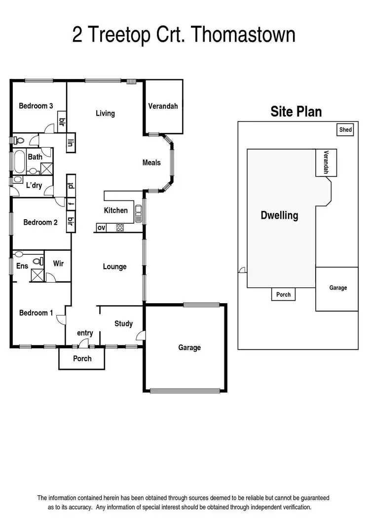 Floorplan of Homely house listing, 2 Treetop Court, Thomastown VIC 3074