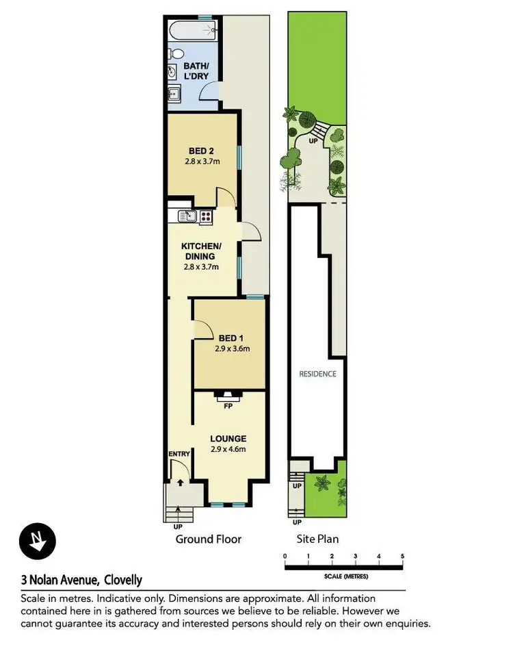 Floorplan of Homely house listing, 3 Nolan Avenue, Clovelly NSW 2031