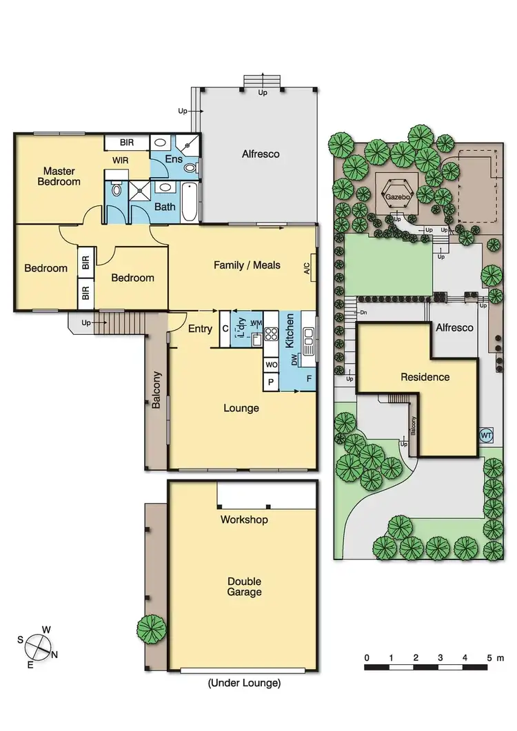 Floorplan of Homely house listing, 41 Hillingdon Drive, Diamond Creek VIC 3089