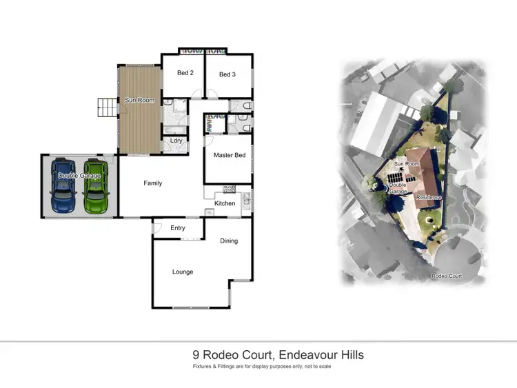 Floorplan of Homely house listing, 9 Rodeo Court, Endeavour Hills VIC 3802