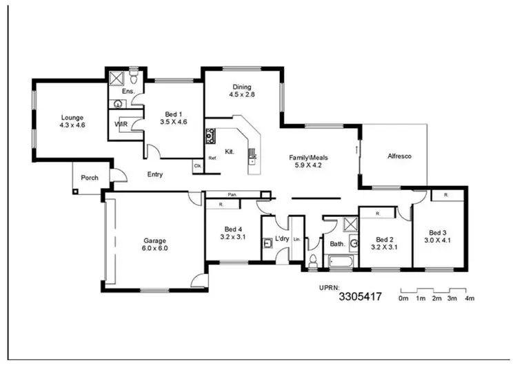 Floorplan of Homely house listing, Address available on request