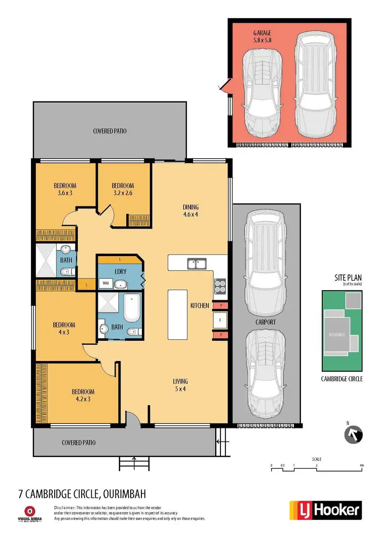 Floorplan of Homely house listing, 7 Cambridge Circle, Ourimbah NSW 2258