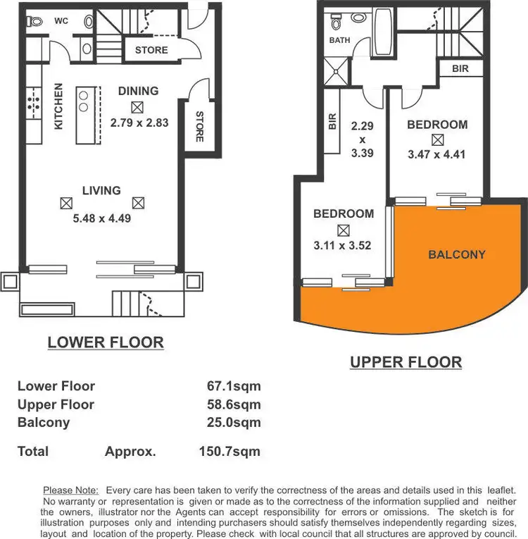 Floorplan of Homely apartment listing, 119/27 Colley Terrace, Glenelg SA 5045