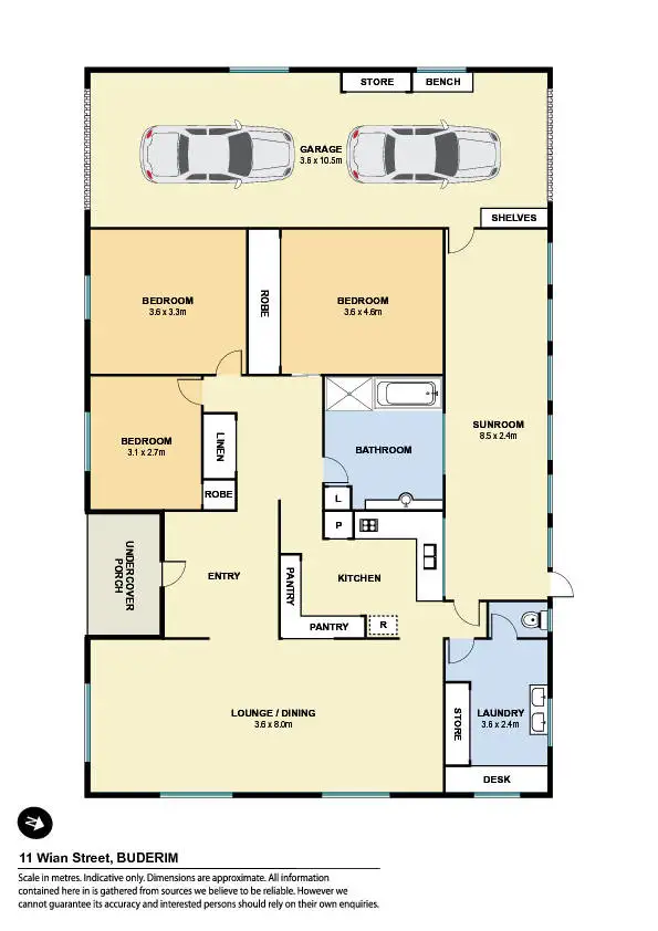 Floorplan of Homely house listing, 11 Wian Street, Buderim QLD 4556