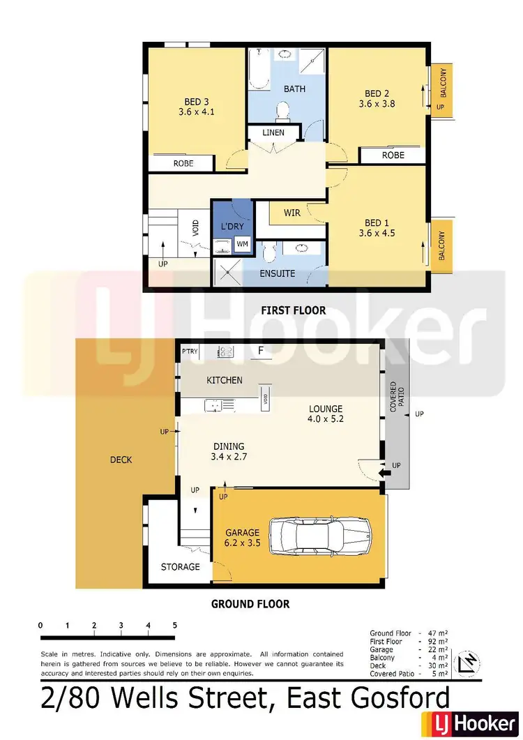 Floorplan of Homely townhouse listing, 2/80 Wells Street, East Gosford NSW 2250