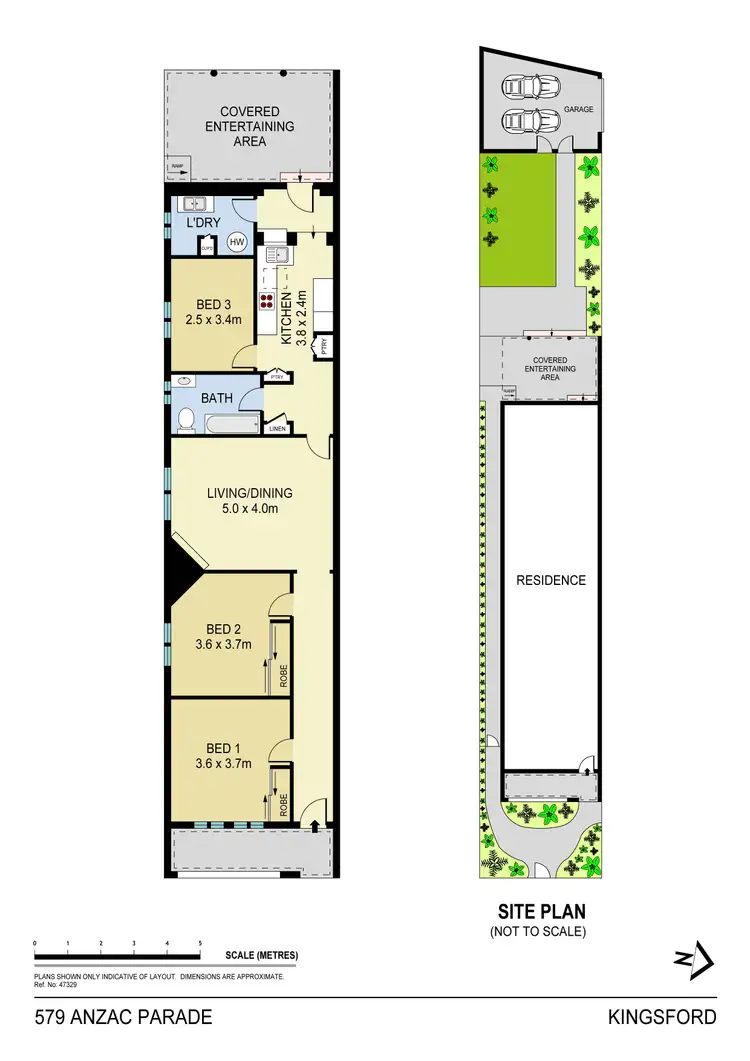 Floorplan of Homely house listing, 579 Anzac Parade, Kingsford NSW 2032