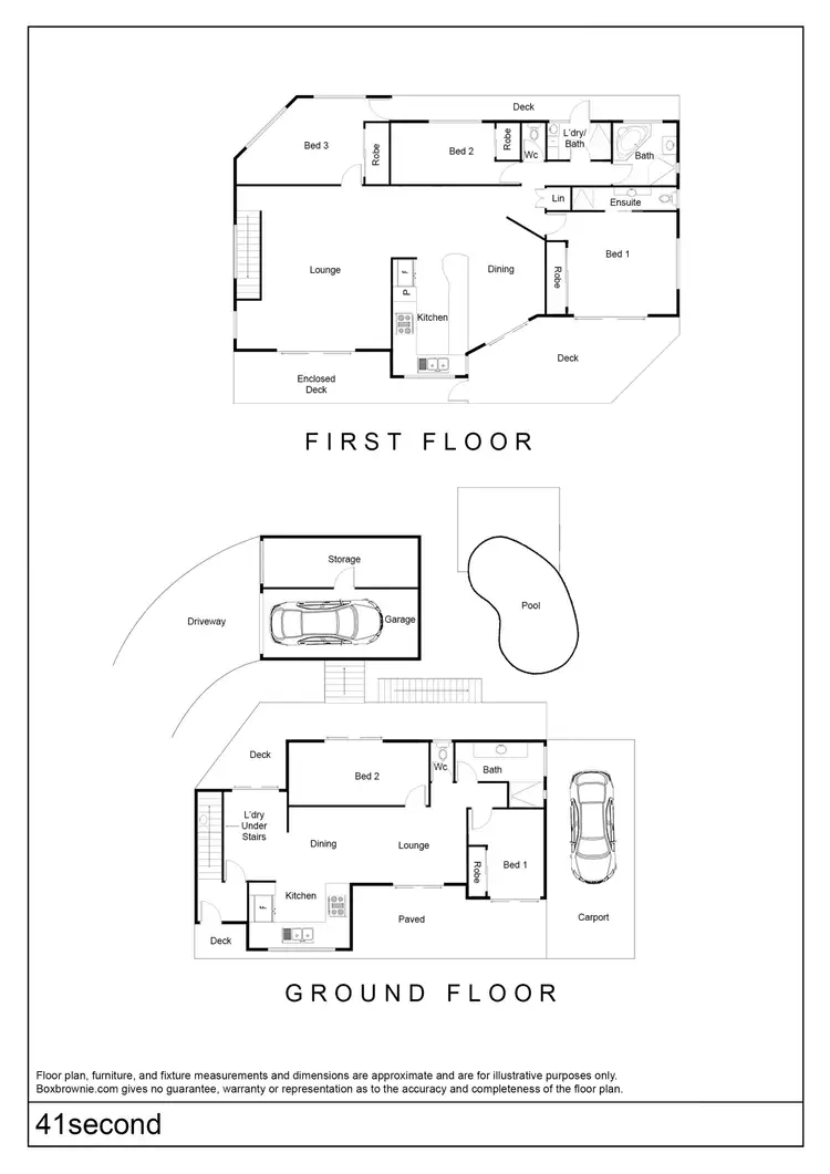 Floorplan of Homely house listing, 41 Second Avenue, Coolum Beach QLD 4573