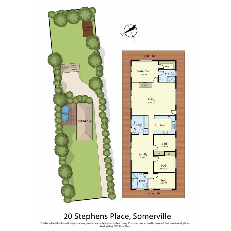 Floorplan of Homely house listing, 20 Stephens Place, Somerville VIC 3912