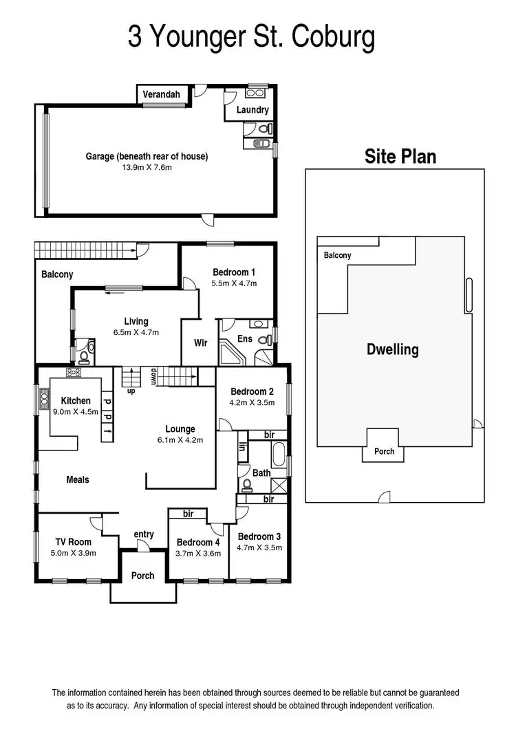 Floorplan of Homely house listing, 3 Younger Street, Coburg VIC 3058