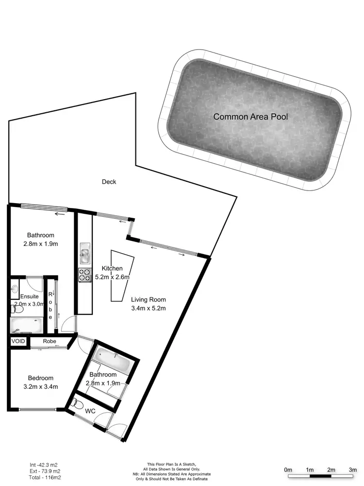 Floorplan of Homely apartment listing, 3/483 Golden Four Drive, Tugun QLD 4224