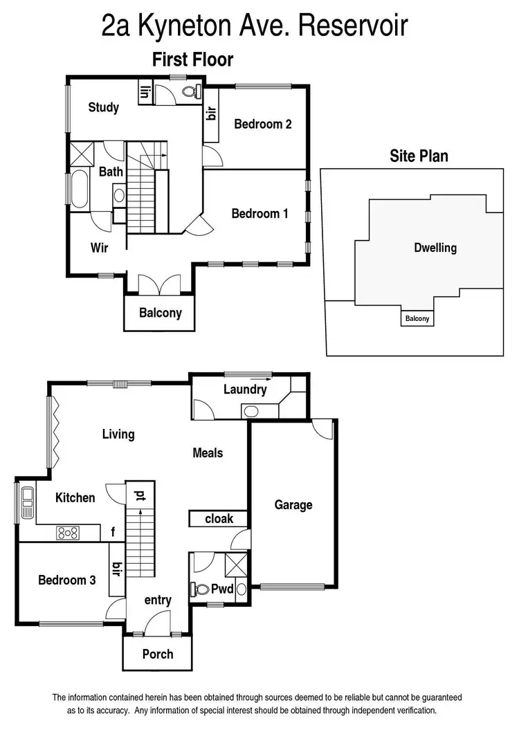 Floorplan of Homely house listing, 2A Kyneton Avenue, Reservoir VIC 3073