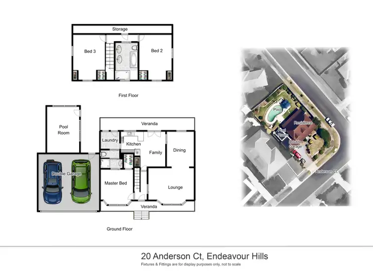 Floorplan of Homely house listing, 20 Anderson Court, Endeavour Hills VIC 3802