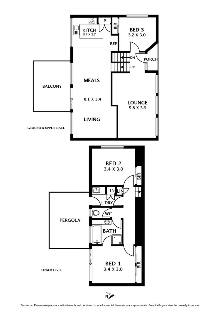Floorplan of Homely house listing, 22 Backhaus Avenue, Sunbury VIC 3429
