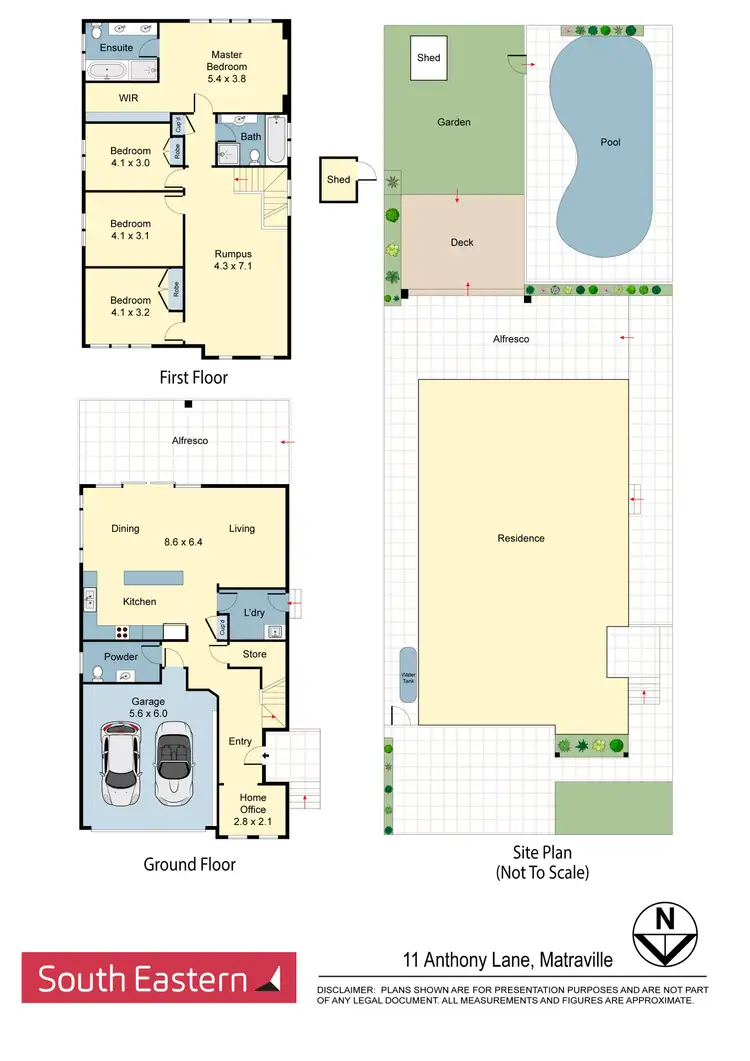 Floorplan of Homely house listing, 11 Anthony Lane, Matraville NSW 2036