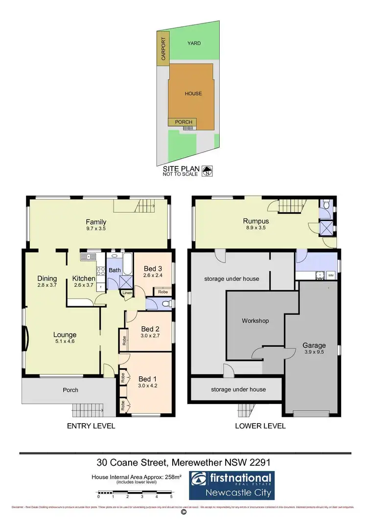 Floorplan of Homely house listing, 30 Coane Street, Merewether NSW 2291