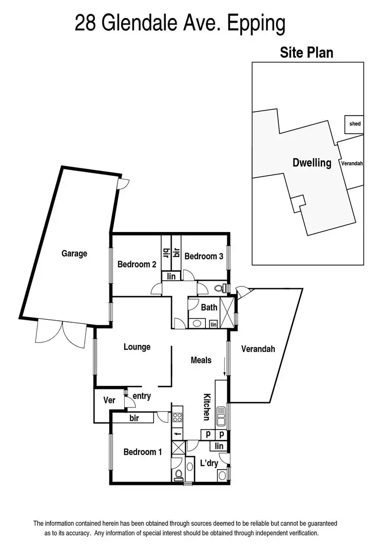 Floorplan of Homely house listing, 28 Glendale Avenue, Epping VIC 3076