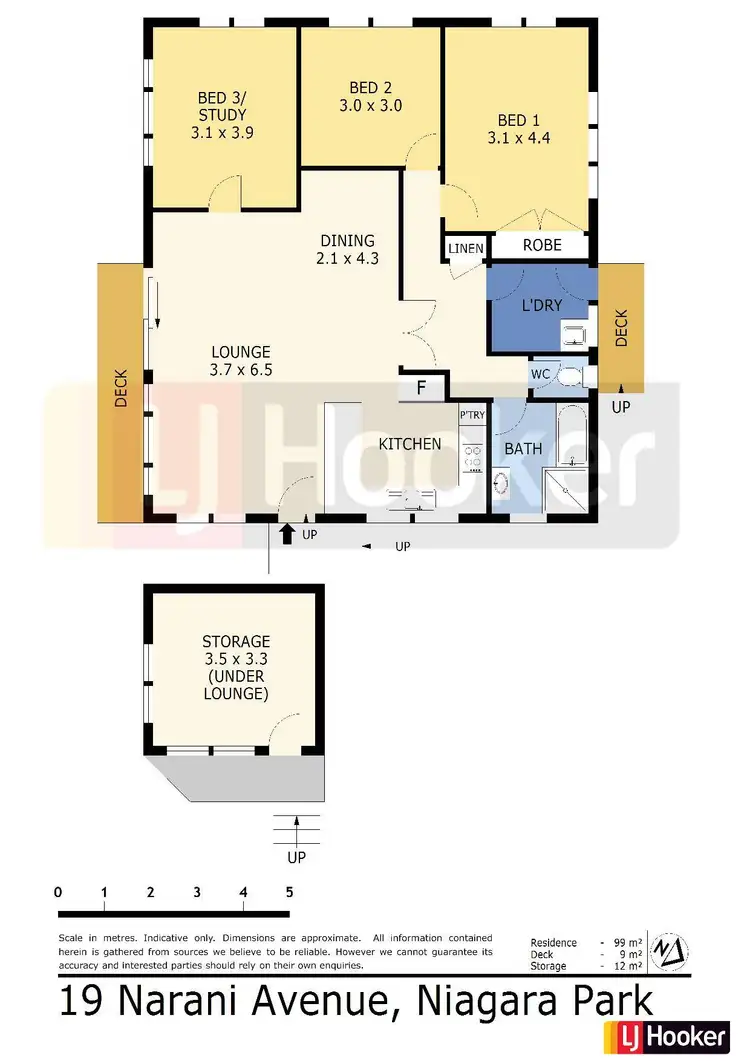 Floorplan of Homely house listing, 19 Narani Avenue, Niagara Park NSW 2250