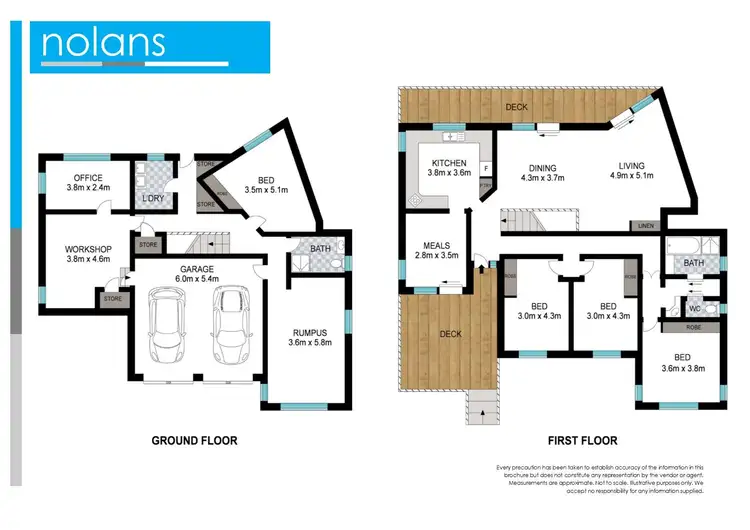 Floorplan of Homely house listing, 30 Lake View Avenue, Safety Beach NSW 2456