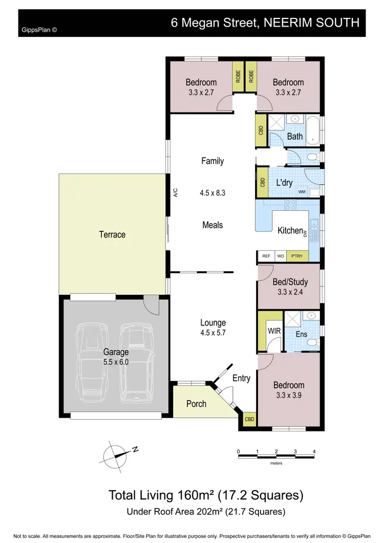 Floorplan of Homely house listing, 6 Megan Street, Neerim South VIC 3831