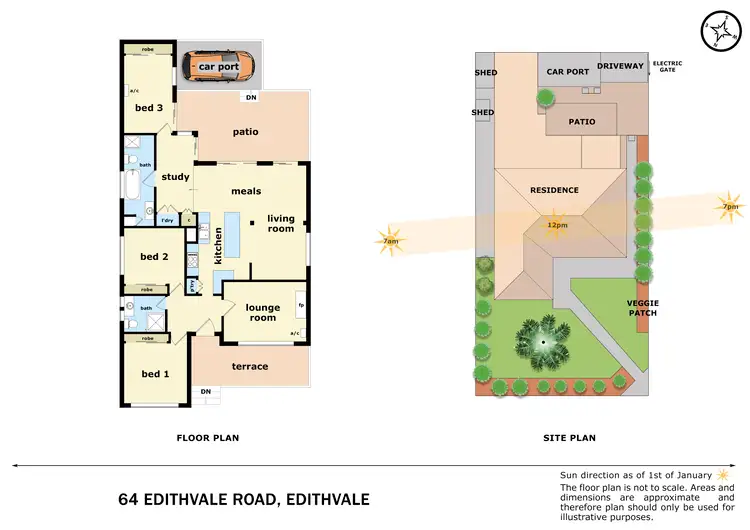 Floorplan of Homely house listing, 64 Edithvale Road, Edithvale VIC 3196