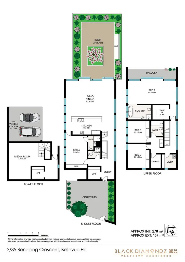 Floorplan of Homely apartment listing, 2/35 Benelong Crescent, Bellevue Hill NSW 2023