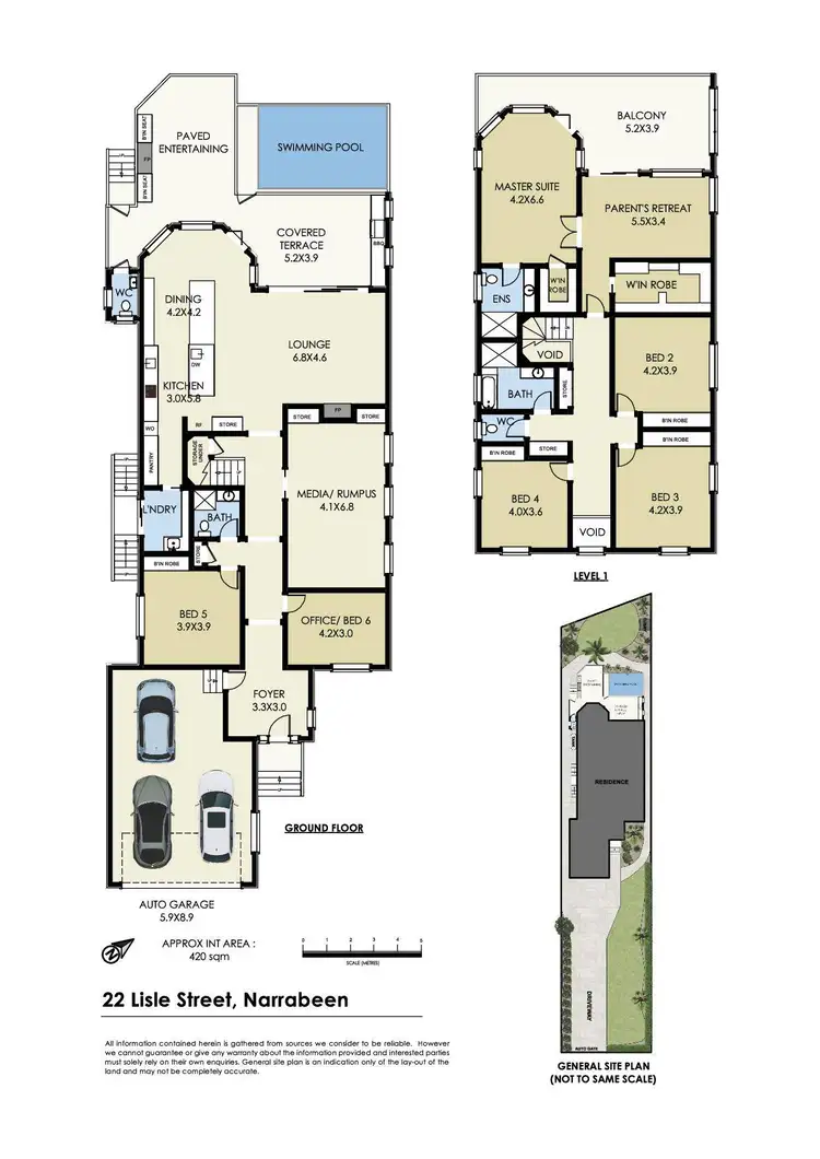 Floorplan of Homely house listing, 22 Lisle Street, Narrabeen NSW 2101