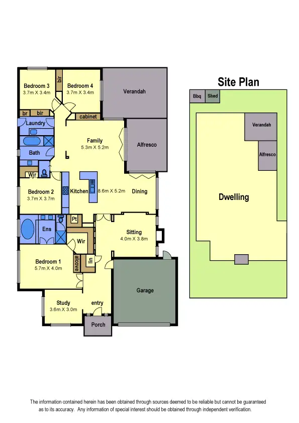 Floorplan of Homely house listing, 13 Oxford Drive, Hillside VIC 3037