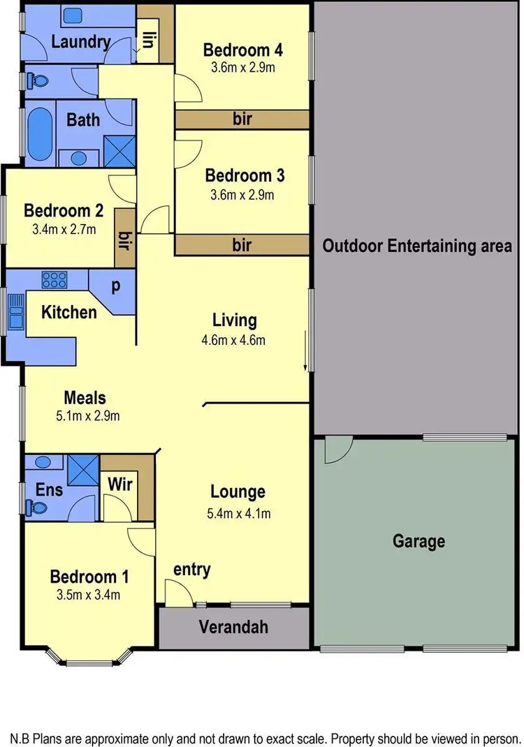 Floorplan of Homely house listing, 7 Shannon Way, Sydenham VIC 3037