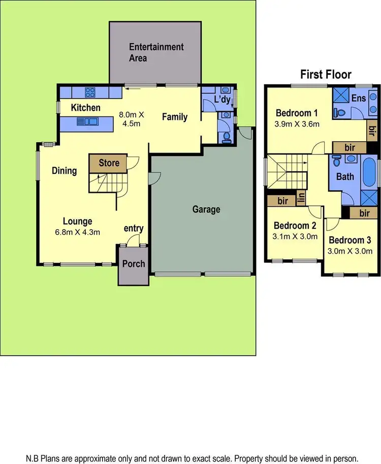 Floorplan of Homely townhouse listing, 21 Kingston Drive, Taylors Hill VIC 3037