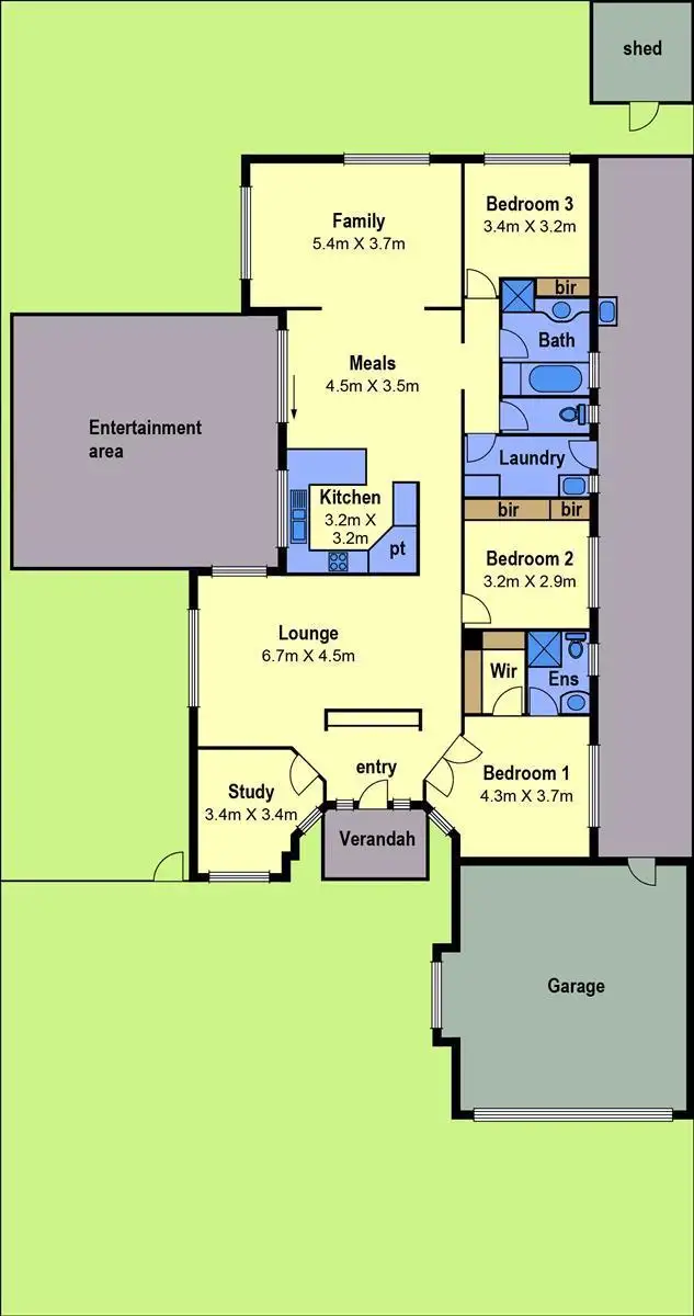 Floorplan of Homely house listing, 83 Roseleigh Boulevard, Sydenham VIC 3037