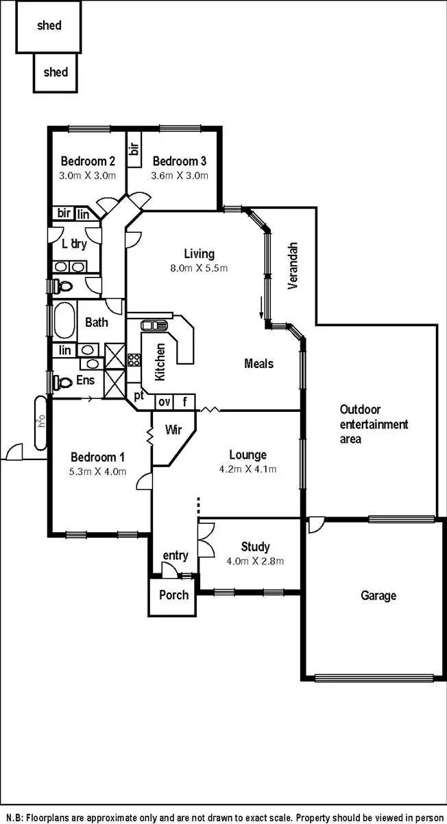 Floorplan of Homely house listing, 16 Tamora Way, Sydenham VIC 3037