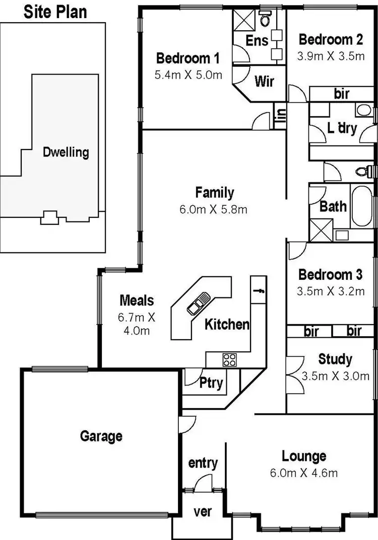 Floorplan of Homely house listing, 9 Lucetta Way, Sydenham VIC 3037