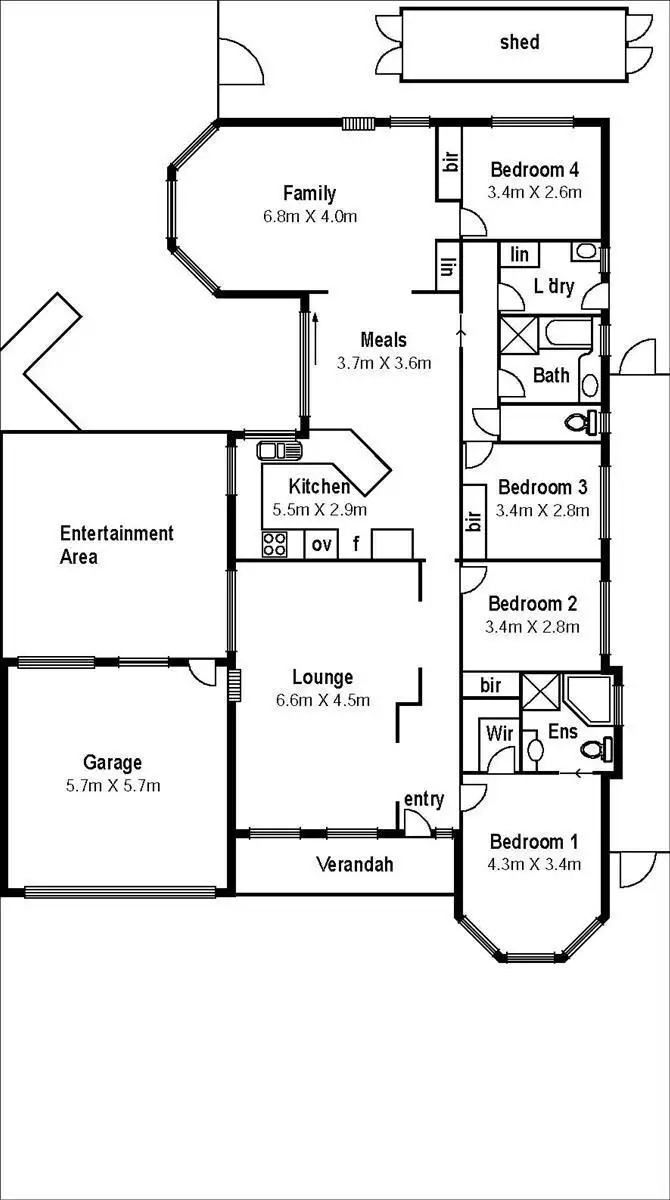 Floorplan of Homely house listing, 9 Rose Hedge Drive, Sydenham VIC 3037