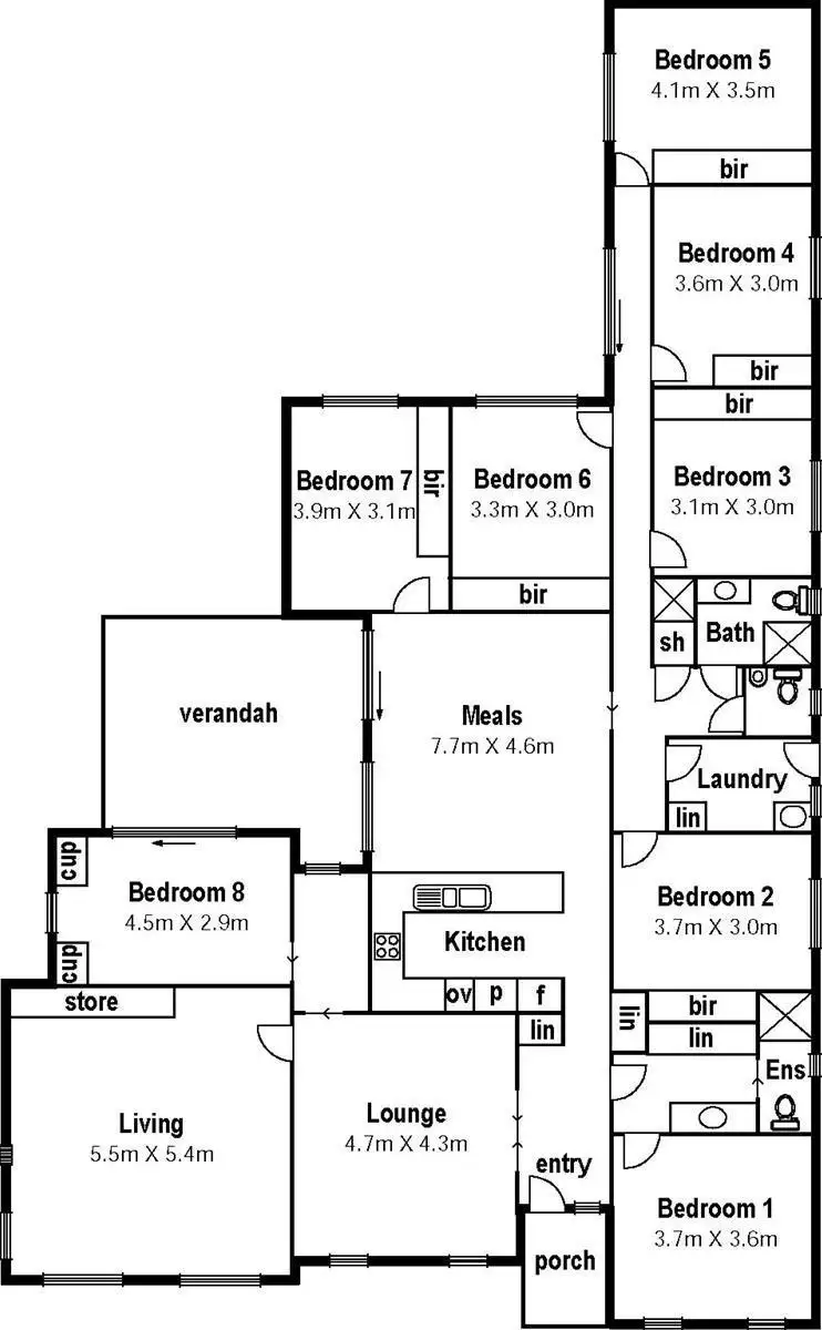 Floorplan of Homely house listing, 6 Pilain Crescent, Keilor Downs VIC 3038