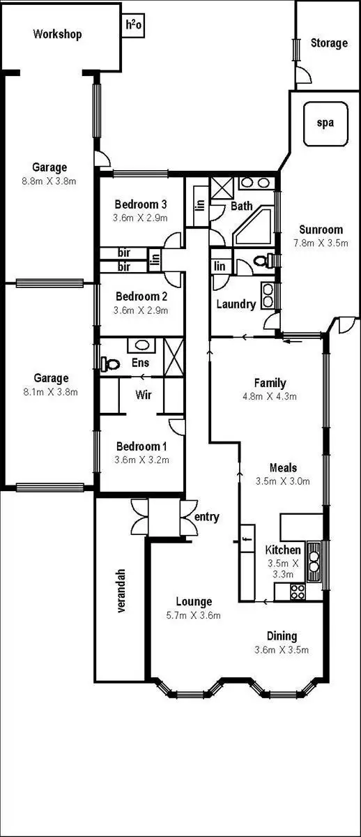 Floorplan of Homely house listing, 11 Alvina Street, Sunshine North VIC 3020