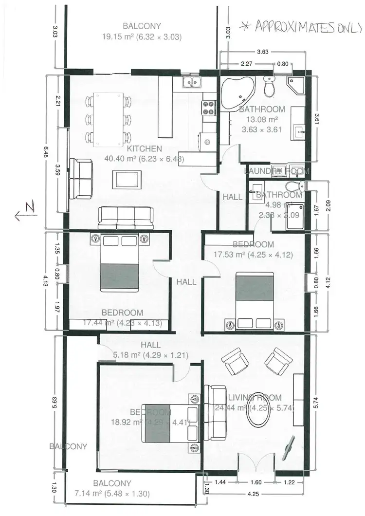 Floorplan of Homely house listing, 76 Gunn Street, Devonport TAS 7310